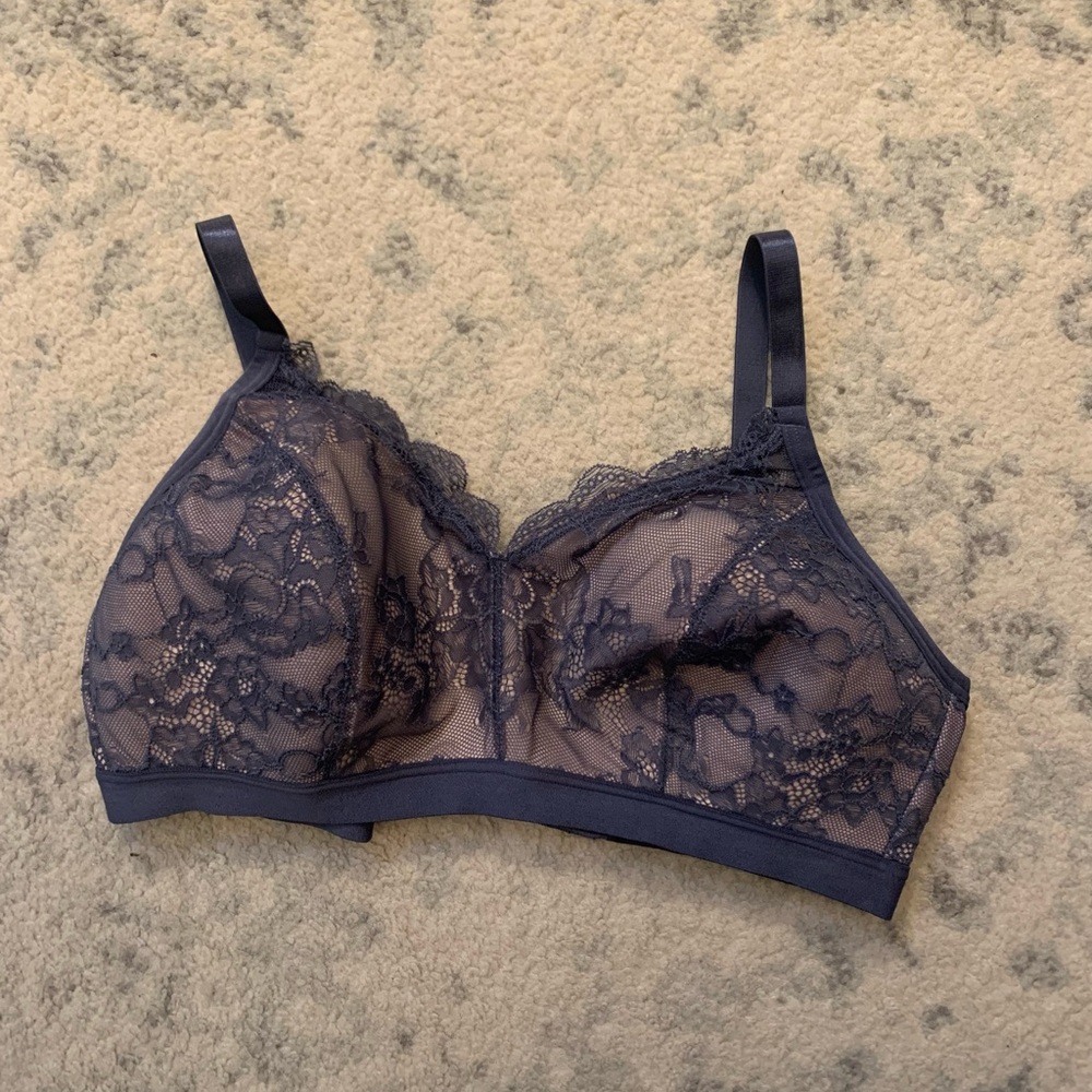 Torrid Blue Lace Bralette